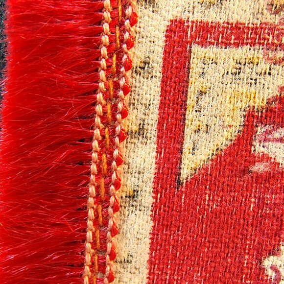 Set of 4 Vintage Woven Cigar Box Rugs – Factory No. 64 NY – Miniature Dollhouse - Picture 10 of 10
